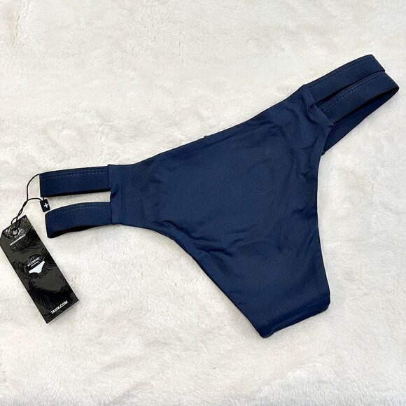 NWT Tavik Chloe Moderate Swim Bottom in Ombre Blue - XS - Picture 3 of 8